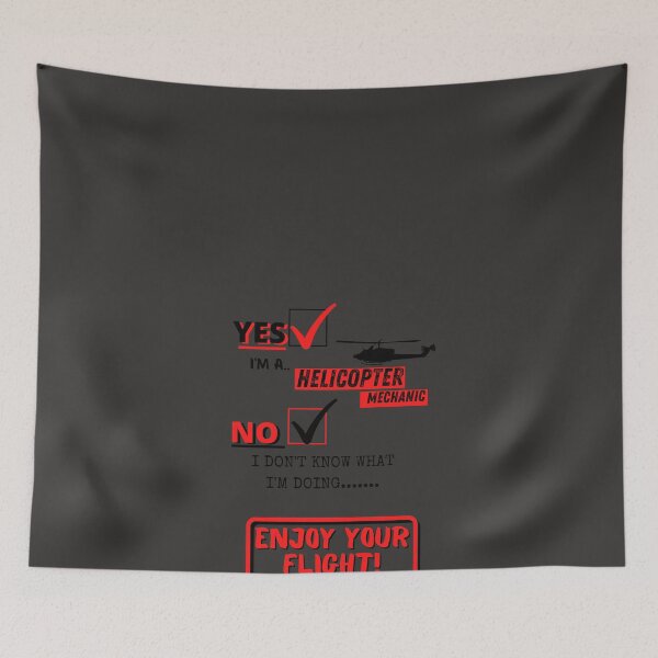 Item preview, Yes I'm A Helicopter Mechanic No I don’t know what I"m doing designed and sold by SmartTShirtTime.