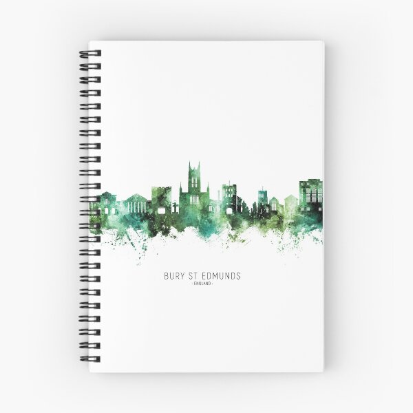 Item preview, Bury St Edmunds England Skyline designed and sold by ArtPrints.