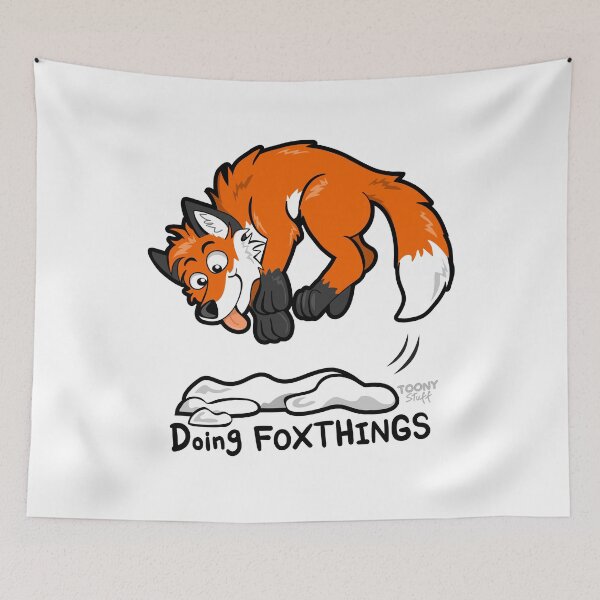 Item preview, Doing Foxthings red designed and sold by Toony-Stuff.