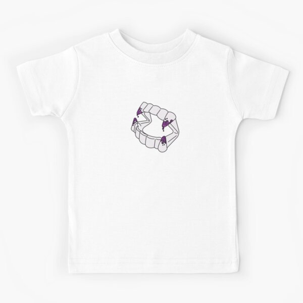 Vampire Teeth (Purple Glitter) Kids T-Shirt for Sale by GhstGrl