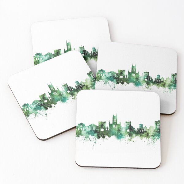 Item preview, Bury St Edmunds England Skyline designed and sold by ArtPrints.