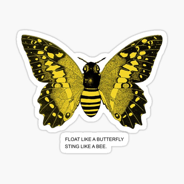 Float Like A Butterfly Sting Like A Bee Gifts Merchandise Redbubble