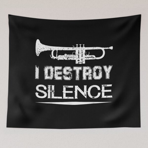 Item preview, I Destroy Silence Trombone  designed and sold by tashiav.