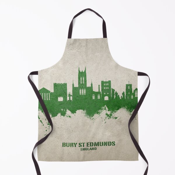 Item preview, Bury St Edmunds England Skyline designed and sold by ArtPrints.