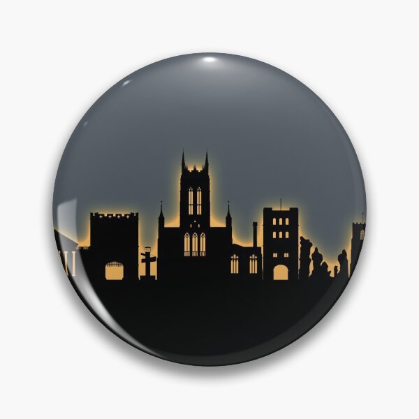 Item preview, Bury St Edmunds England Skyline designed and sold by ArtPrints.