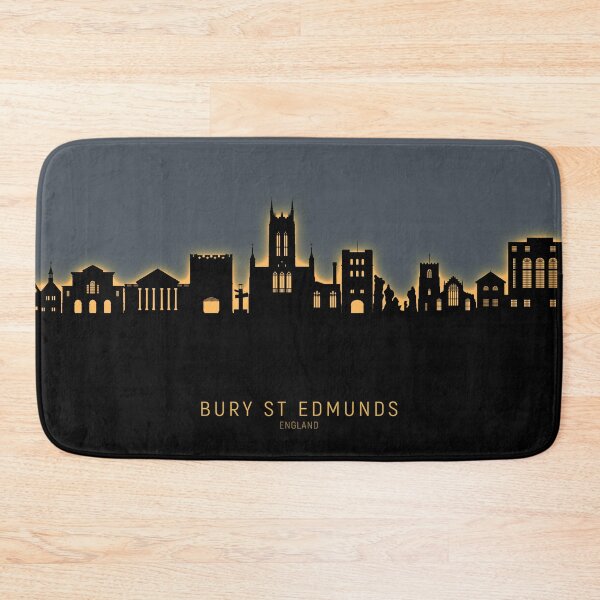 Item preview, Bury St Edmunds England Skyline designed and sold by ArtPrints.