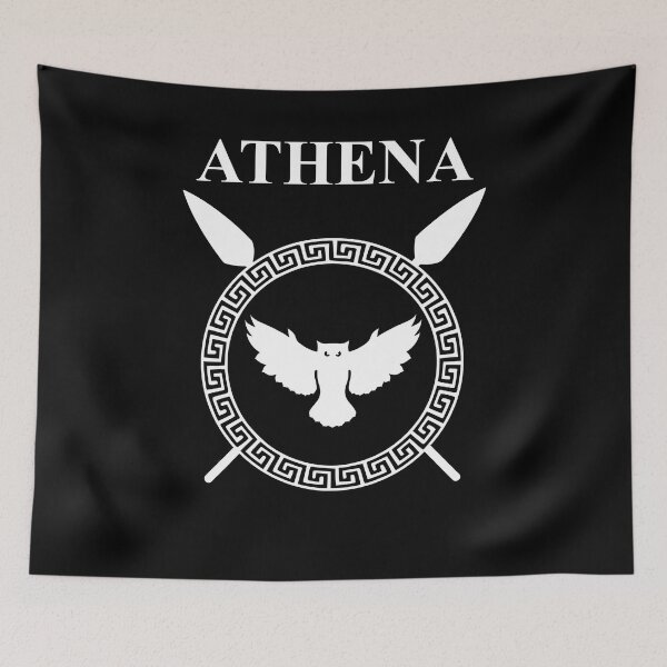 Item preview, Athena Ancient Greek Goddess Shield designed and sold by Agema Apparel.