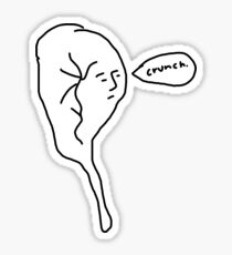 crunch. Sticker