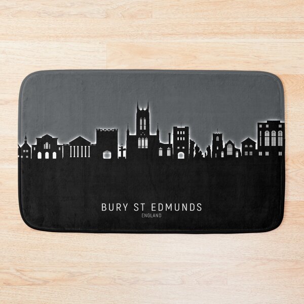 Item preview, Bury St Edmunds England Skyline designed and sold by ArtPrints.