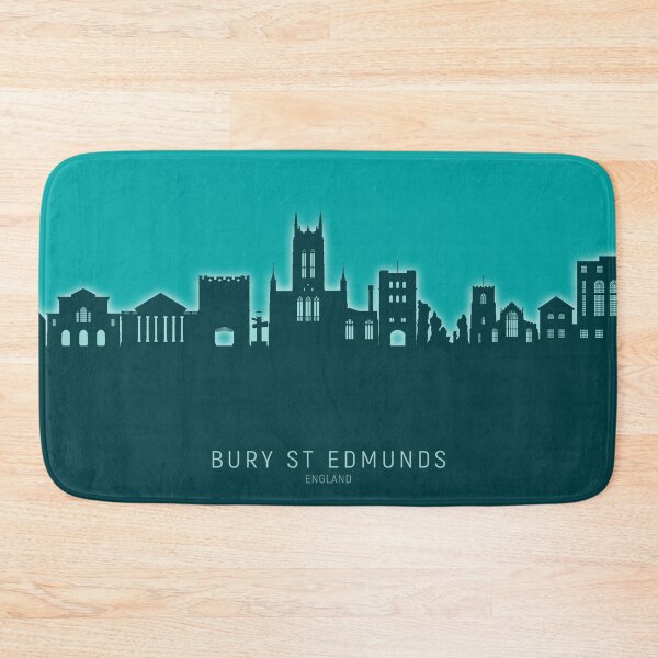 Item preview, Bury St Edmunds England Skyline designed and sold by ArtPrints.