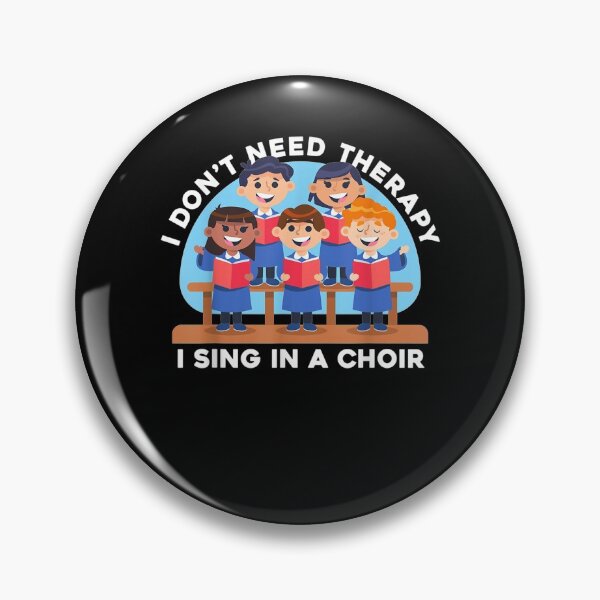 Item preview, Funny I Don't Need Therapy I'm In A Choir Mental Health  designed and sold by tashiav.