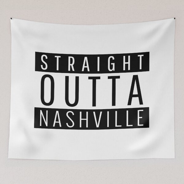 Item preview, Straight Outta Nashville Tennessee  designed and sold by Teelogic.