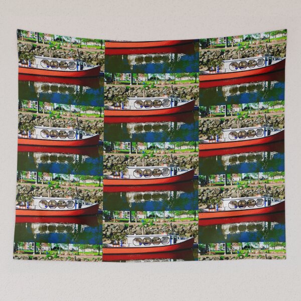 Item preview, Red Tour Boat designed and sold by Shulie1.