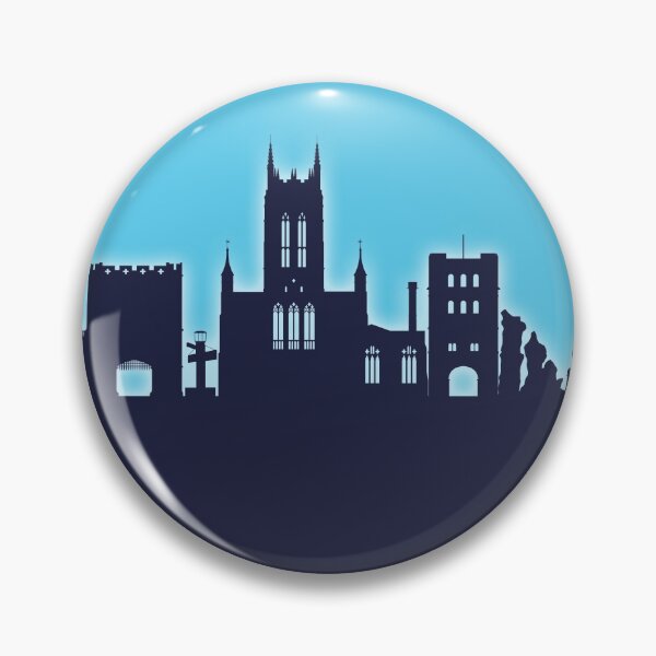Item preview, Bury St Edmunds England Skyline designed and sold by ArtPrints.