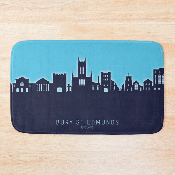 Item preview, Bury St Edmunds England Skyline designed and sold by ArtPrints.
