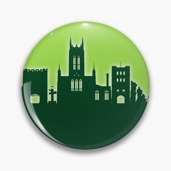Item preview, Bury St Edmunds England Skyline designed and sold by ArtPrints.