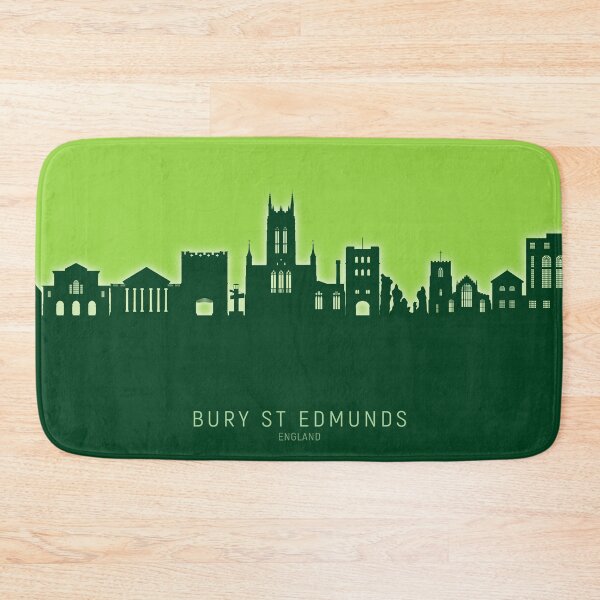 Item preview, Bury St Edmunds England Skyline designed and sold by ArtPrints.