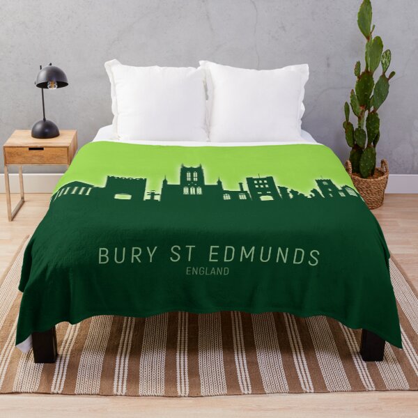 Item preview, Bury St Edmunds England Skyline designed and sold by ArtPrints.