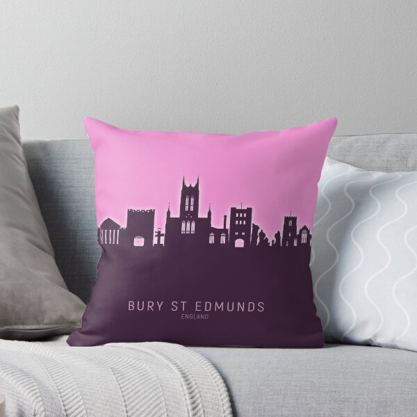 Item preview, Bury St Edmunds England Skyline designed and sold by ArtPrints.