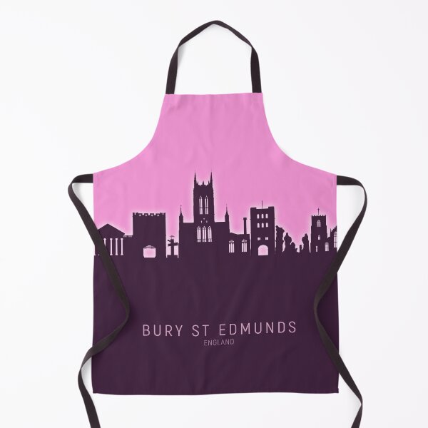 Item preview, Bury St Edmunds England Skyline designed and sold by ArtPrints.