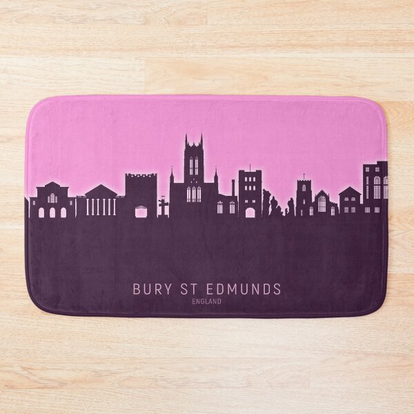 Item preview, Bury St Edmunds England Skyline designed and sold by ArtPrints.