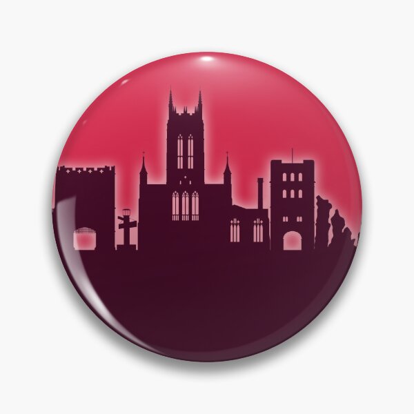 Item preview, Bury St Edmunds England Skyline designed and sold by ArtPrints.