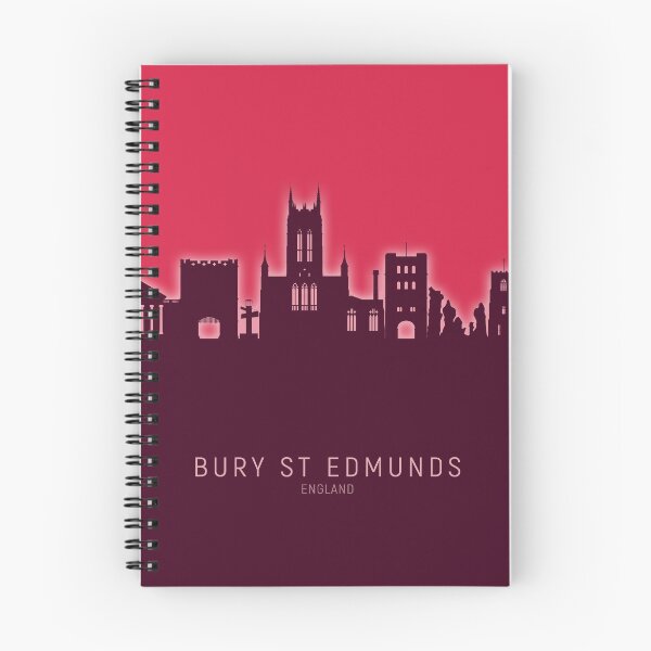Item preview, Bury St Edmunds England Skyline designed and sold by ArtPrints.