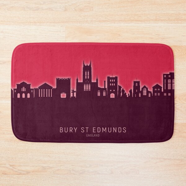 Item preview, Bury St Edmunds England Skyline designed and sold by ArtPrints.