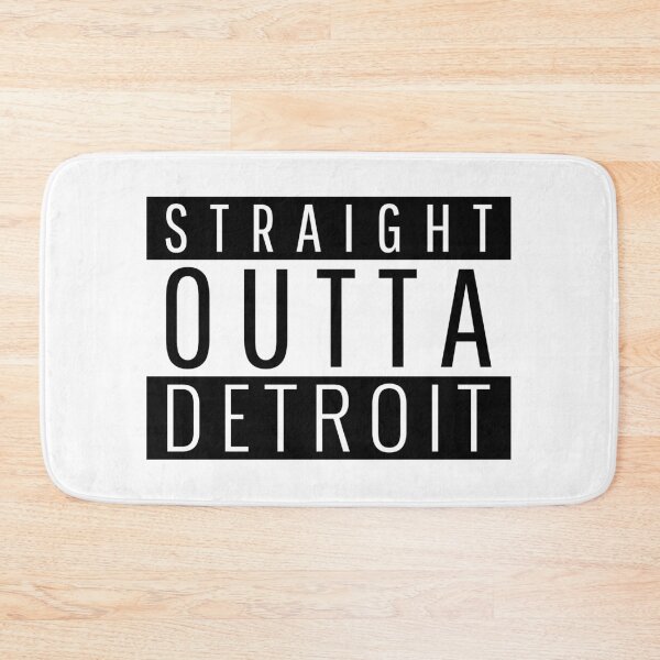 Item preview, Straight Outta Detroit Michigan  designed and sold by Teelogic.