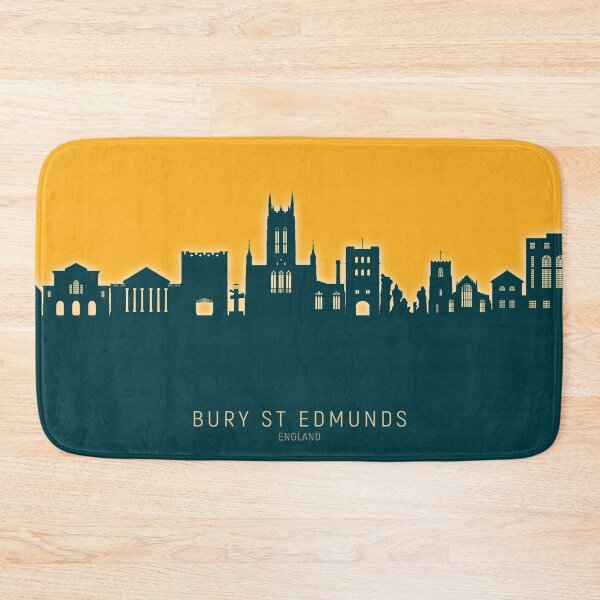 Item preview, Bury St Edmunds England Skyline designed and sold by ArtPrints.
