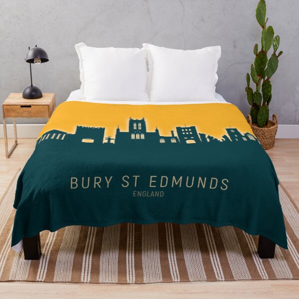 Item preview, Bury St Edmunds England Skyline designed and sold by ArtPrints.