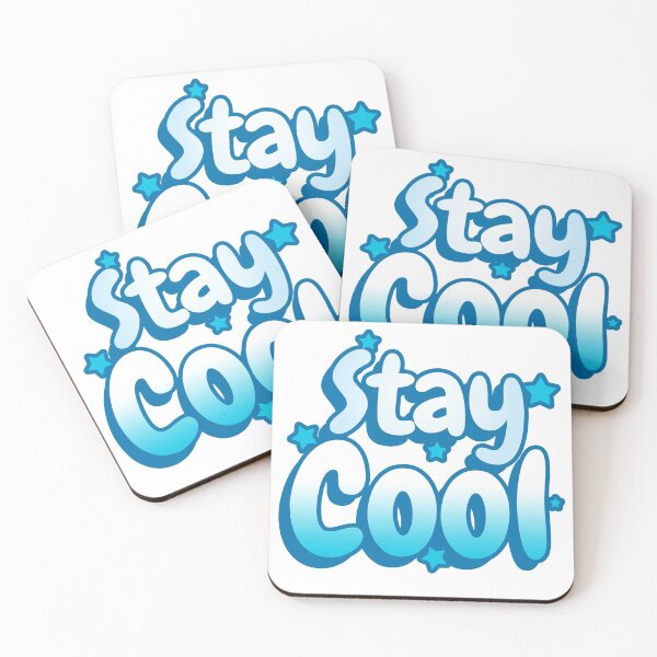 Item preview, Stay Cool Text Design designed and sold by BrightLightArts.