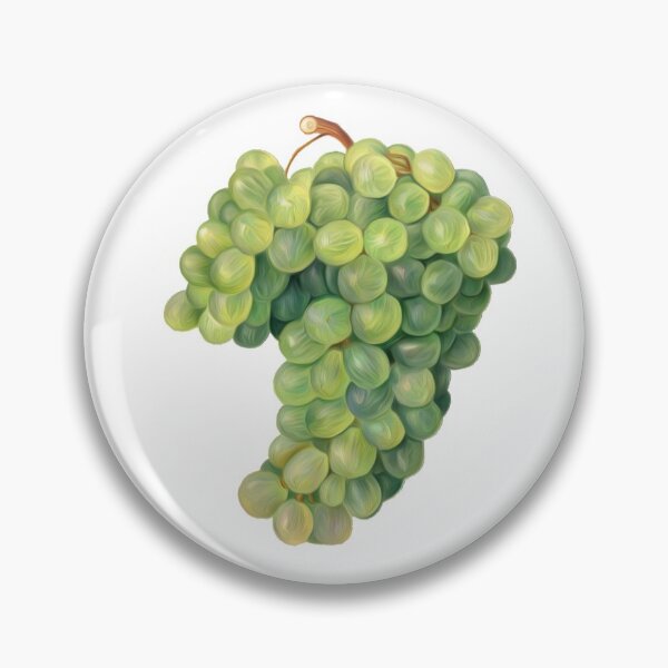 Item preview, Green Grapes Oil Painting designed and sold by VntgDesignCo.