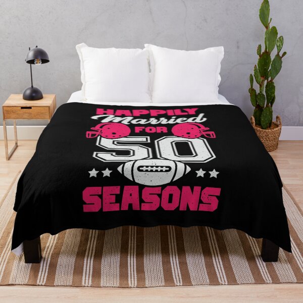 Item preview, Married For 50 Years American Football Couple Gift designed and sold by Marcid95.