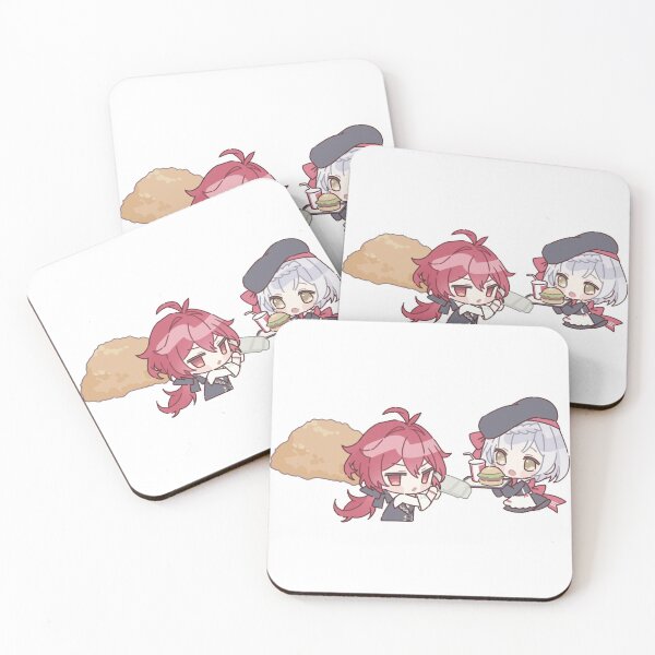 Aperçu de l'œuvre Genshin Impact Chibi Diluc et Noëlle créée et vendue par NewEraMutant.