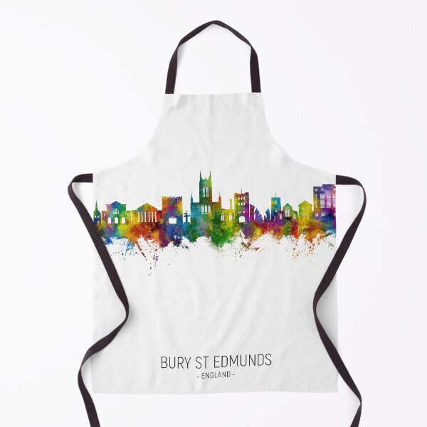 Item preview, Bury St Edmunds England Skyline designed and sold by ArtPrints.