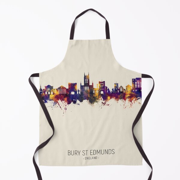 Item preview, Bury St Edmunds England Skyline designed and sold by ArtPrints.