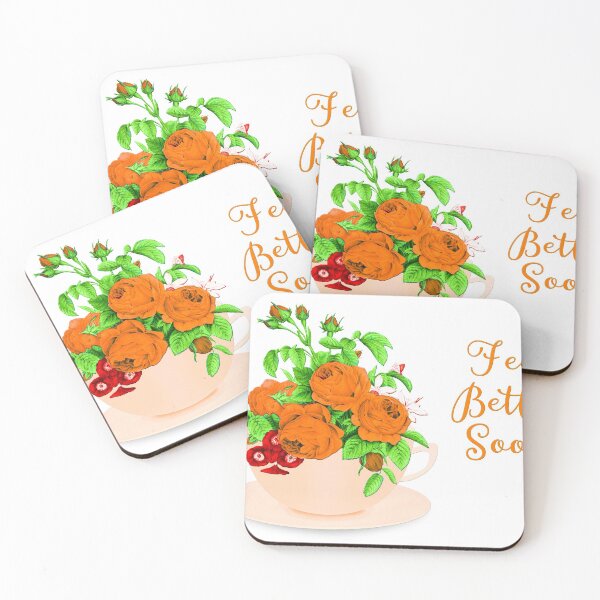Item preview, Flowers in a Cup orange designed and sold by Terri Waters Photography & Design.