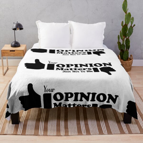 Item preview, Your Opinion Matters; Just Not To Me (Light) designed and sold by the-krisney-way.