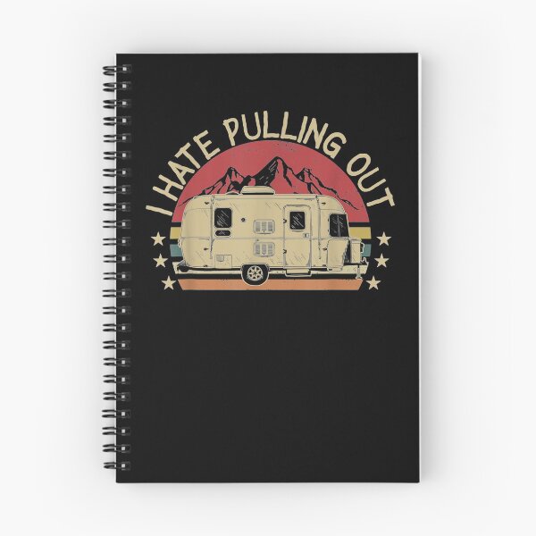 Item preview, Funny Retro Camping I Hate Pulling Out Travel Trailer Rv  designed and sold by tashiav.