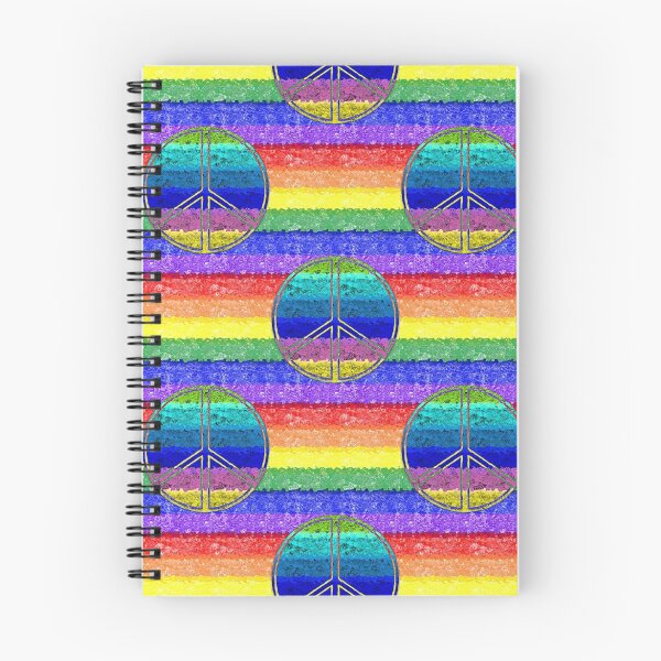 Item preview, Peace and Rippled Rainbows designed and sold by IdeaJones.