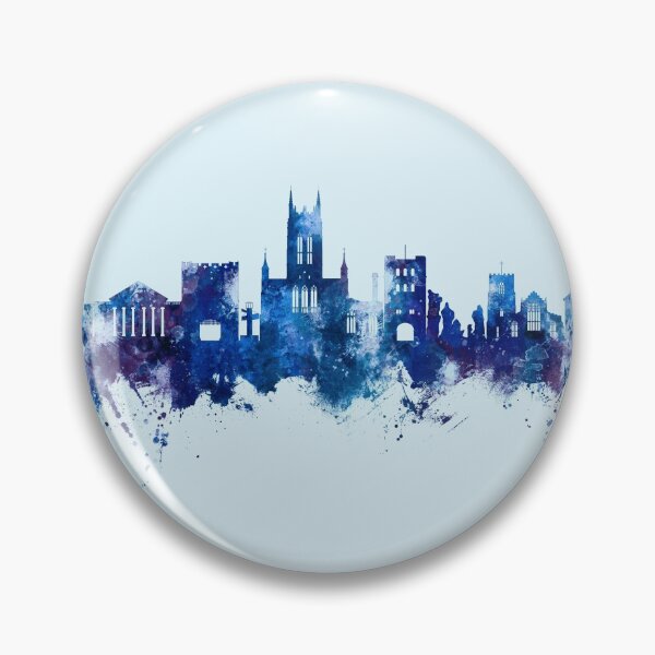 Item preview, Bury St Edmunds England Skyline designed and sold by ArtPrints.