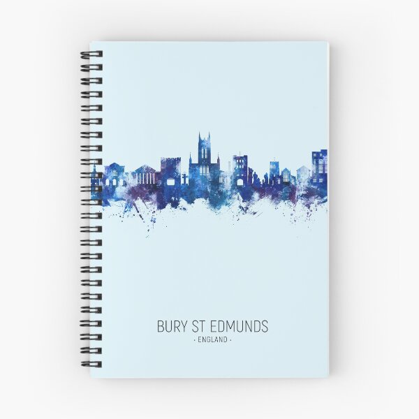 Item preview, Bury St Edmunds England Skyline designed and sold by ArtPrints.