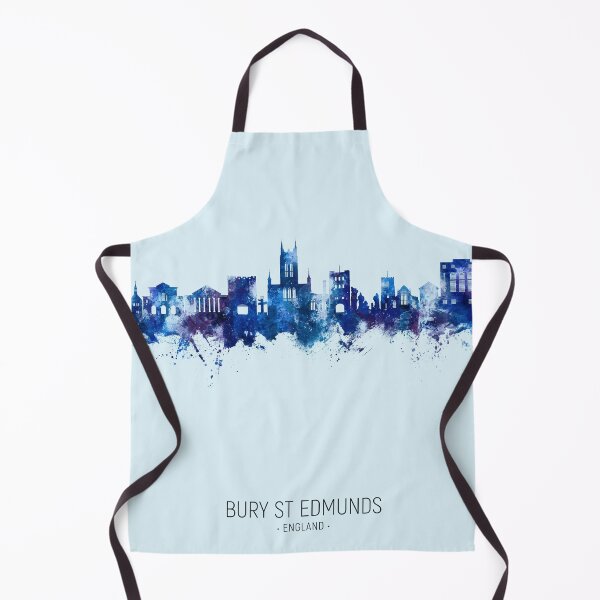 Item preview, Bury St Edmunds England Skyline designed and sold by ArtPrints.