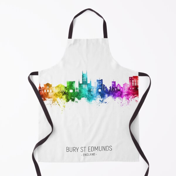 Item preview, Bury St Edmunds England Skyline designed and sold by ArtPrints.