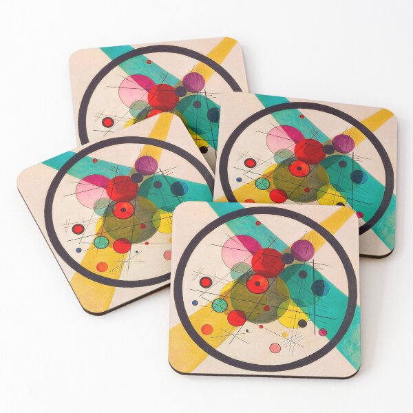 Item preview, KANDINSKY HD - Circles in a Circle Art designed and sold by Go Logo Designs.