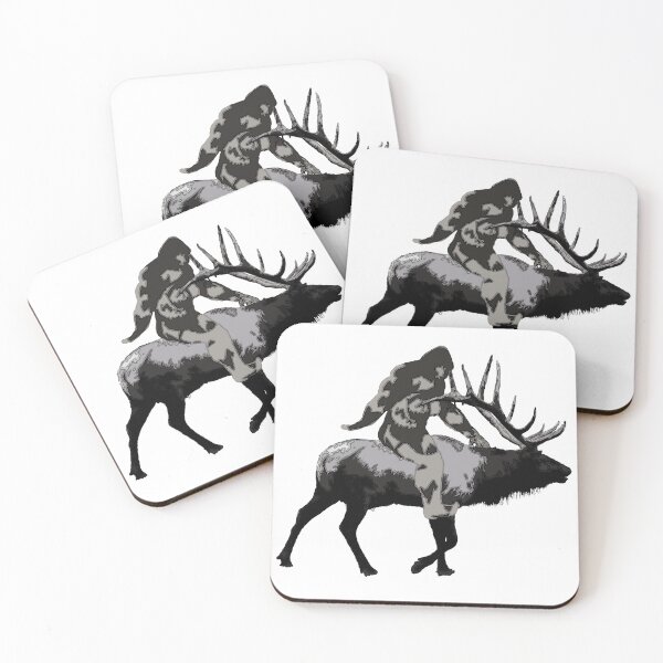 Item preview, Big foot on elk  designed and sold by Saltypro.