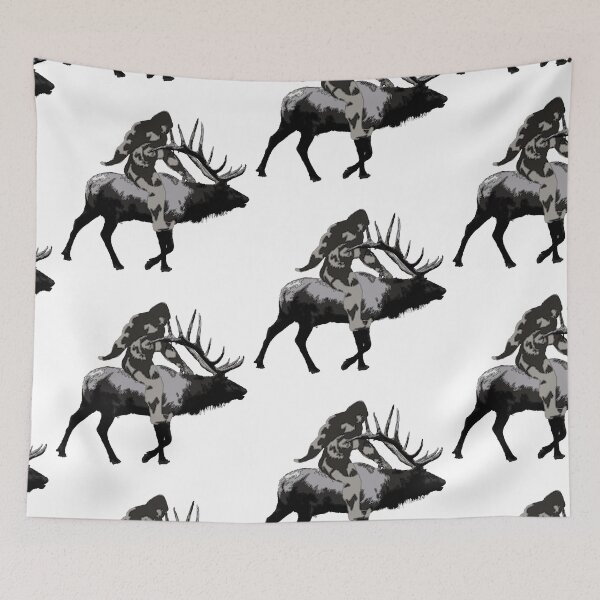 Item preview, Big foot on elk  designed and sold by Saltypro.