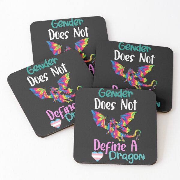 Item preview, Gender Does Not Define A Dragon Transgender Pride Unisex Pronoun Non-binary trans designed and sold by unique things.