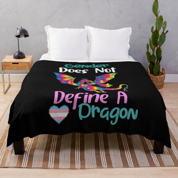 Item preview, Gender Does Not Define A Dragon Transgender Pride Unisex Pronoun Non-binary trans designed and sold by unique things.